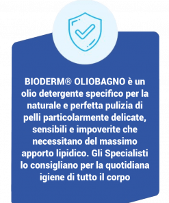 Bioderm Olio Bagno – Olio Detergente Dermoprotettivo descrizione