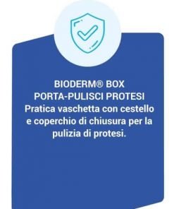 Shield Bioderm Box Porta Pulisci Protesi