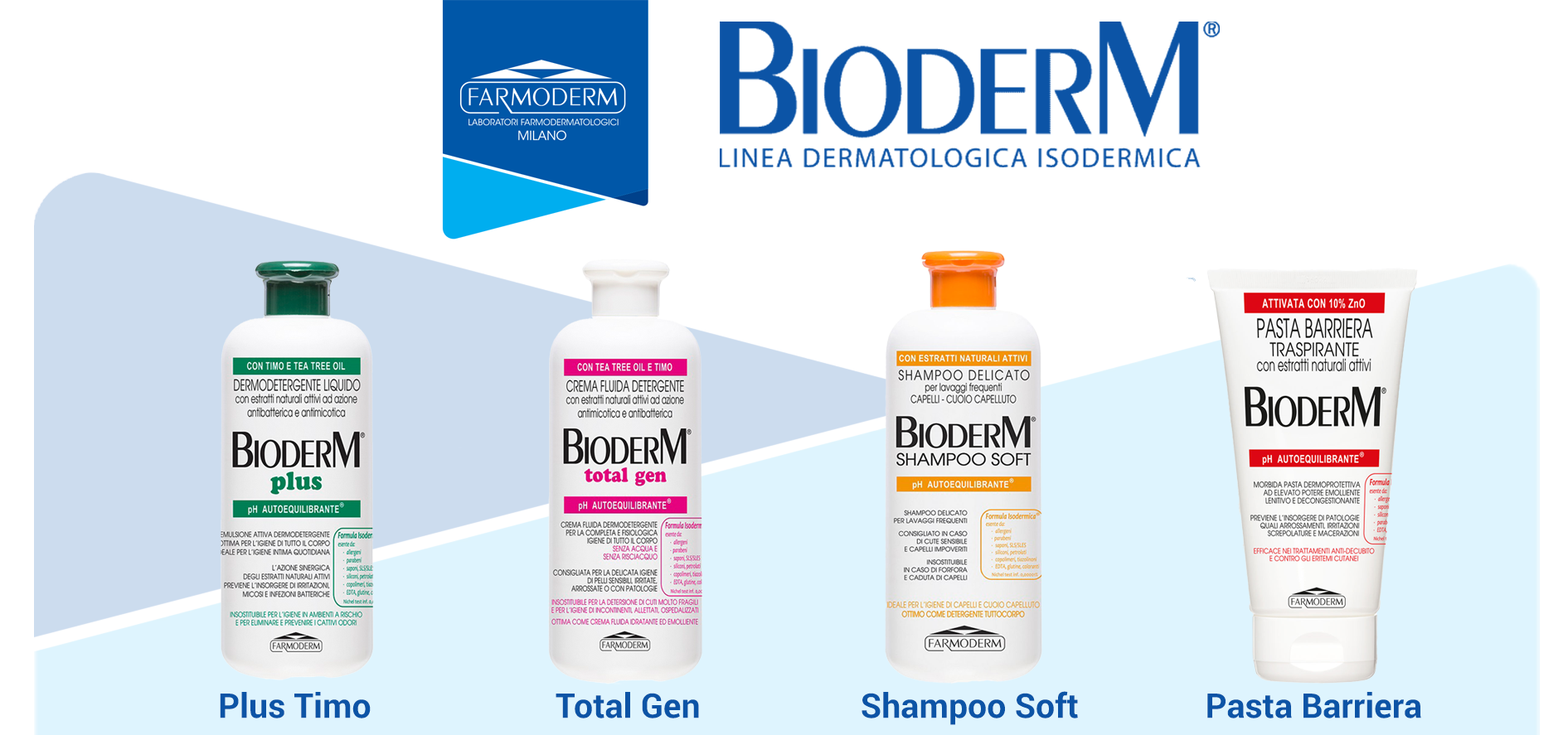 Metodica applicativa con acqua - prodotti